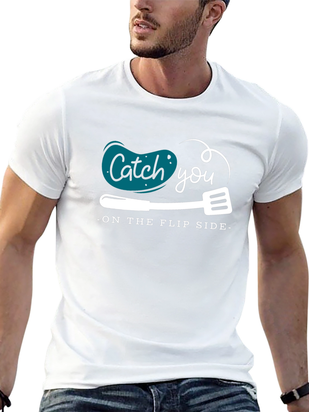 Catch You On The Flip Side Graphic T-Shirt