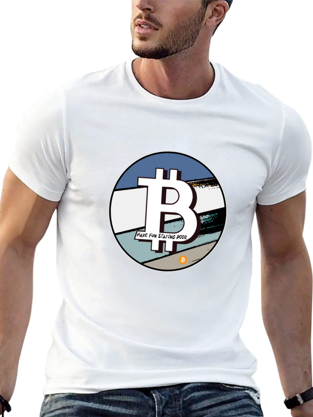 Bitcoin T-Shirt - Have Fun Staying Poor