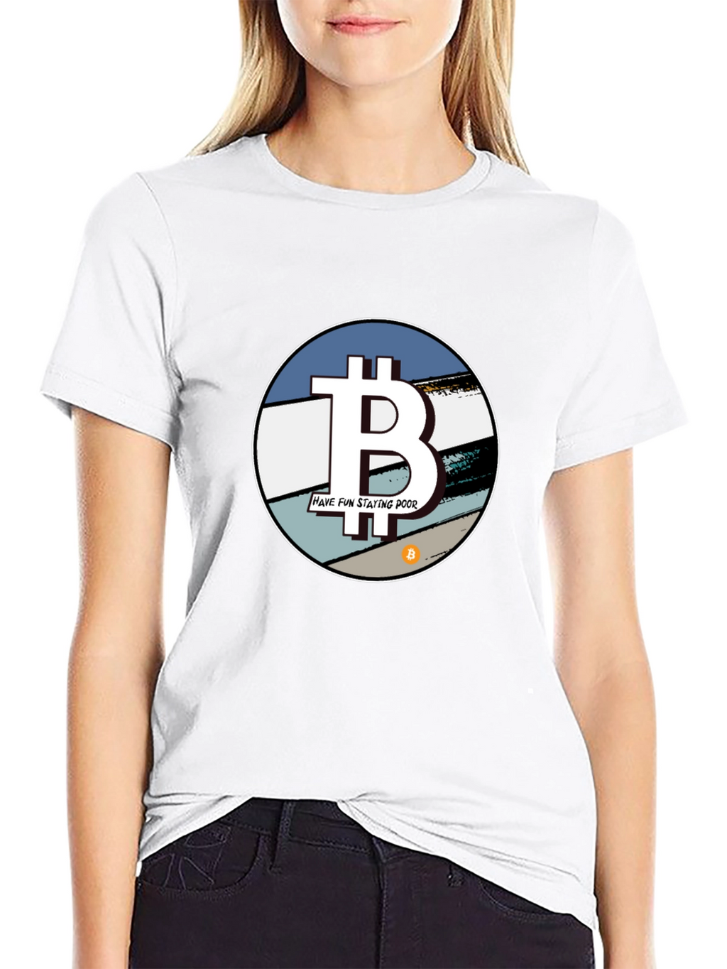 Bitcoin T-Shirt - Have Fun Staying Poor