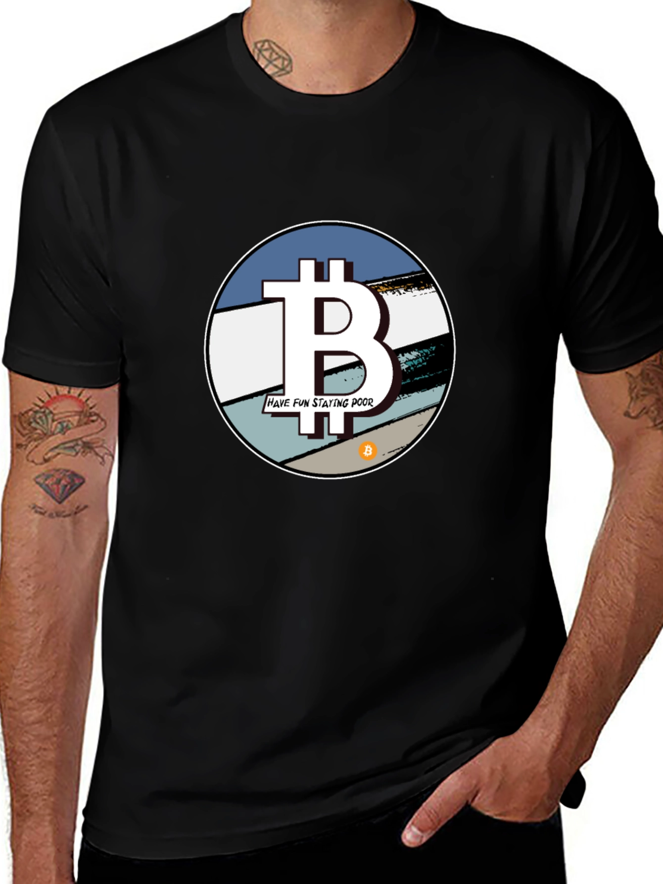Bitcoin T-Shirt - Have Fun Staying Poor