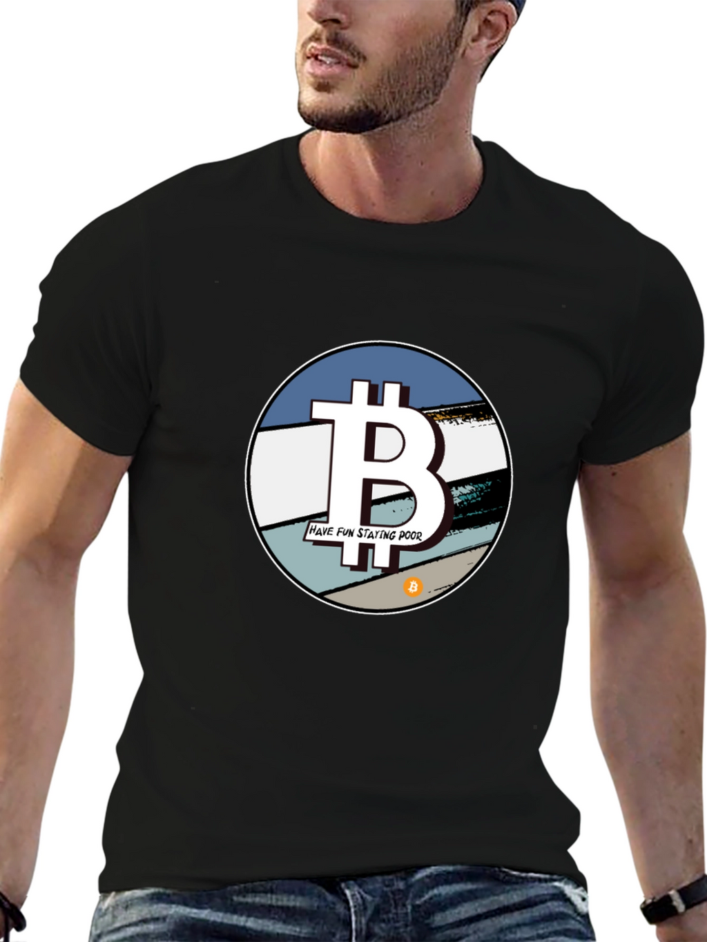 Bitcoin T-Shirt - Have Fun Staying Poor