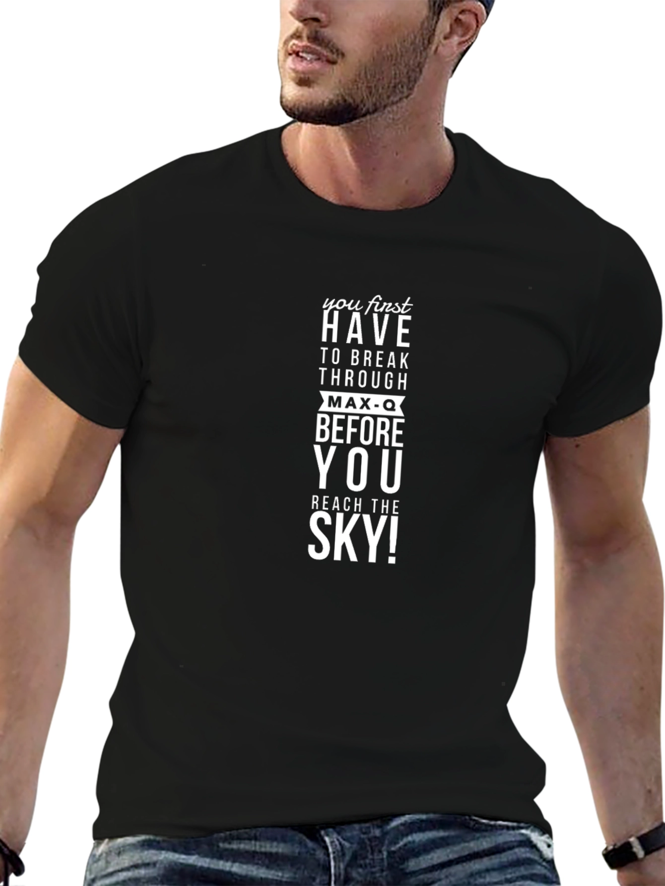 Motivational Max-Q Graphic T-Shirt