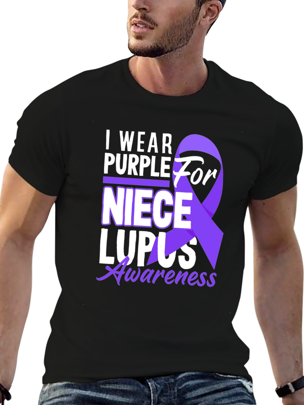Purple Lupus Awareness T-Shirt - For Niece