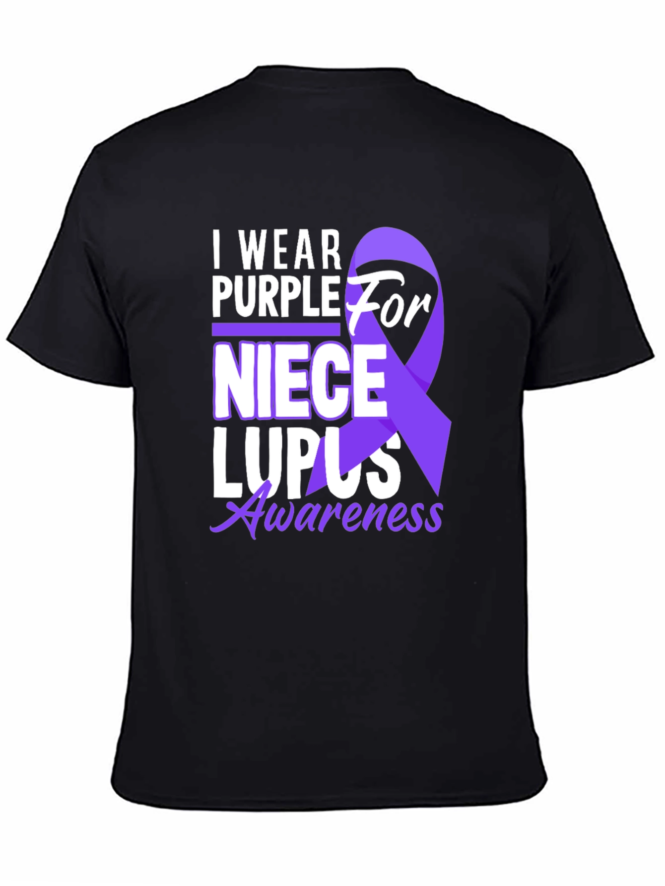 Purple Lupus Awareness T-Shirt - For Niece