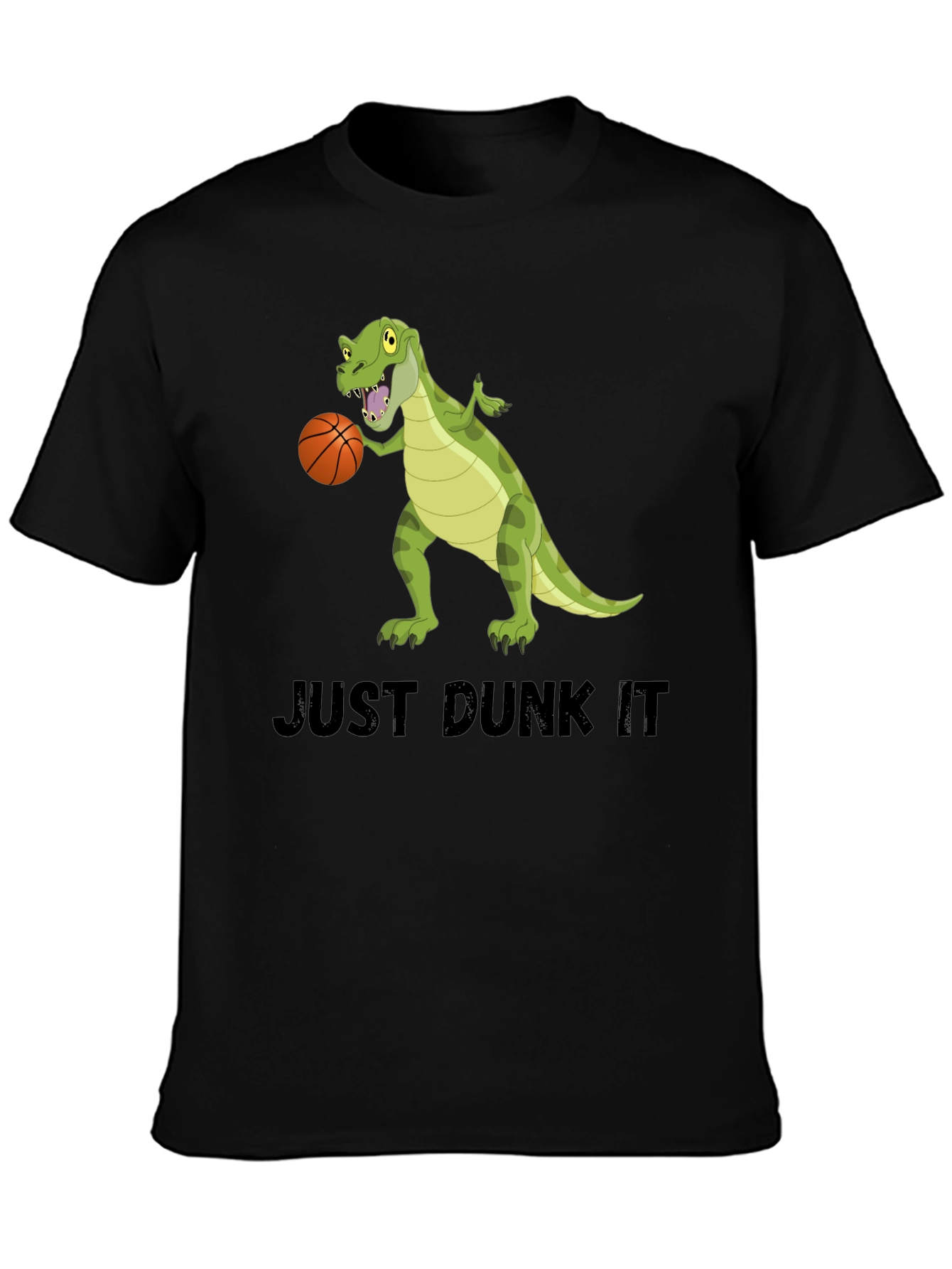 Dino Dunk T-Shirt: Just Dunk It!