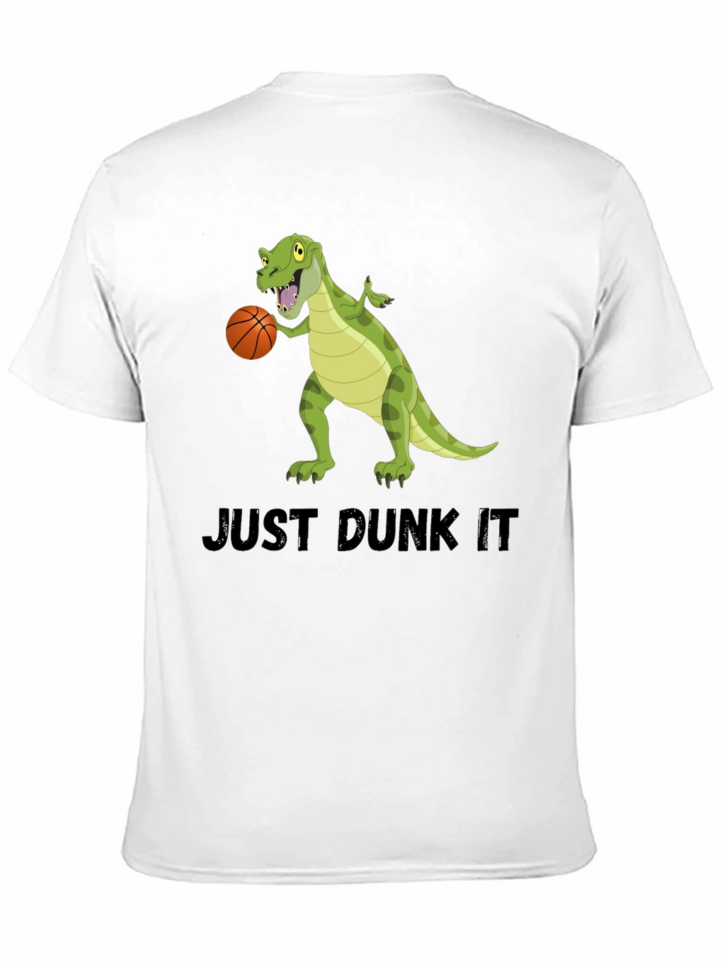 Dino Dunk T-Shirt: Just Dunk It!