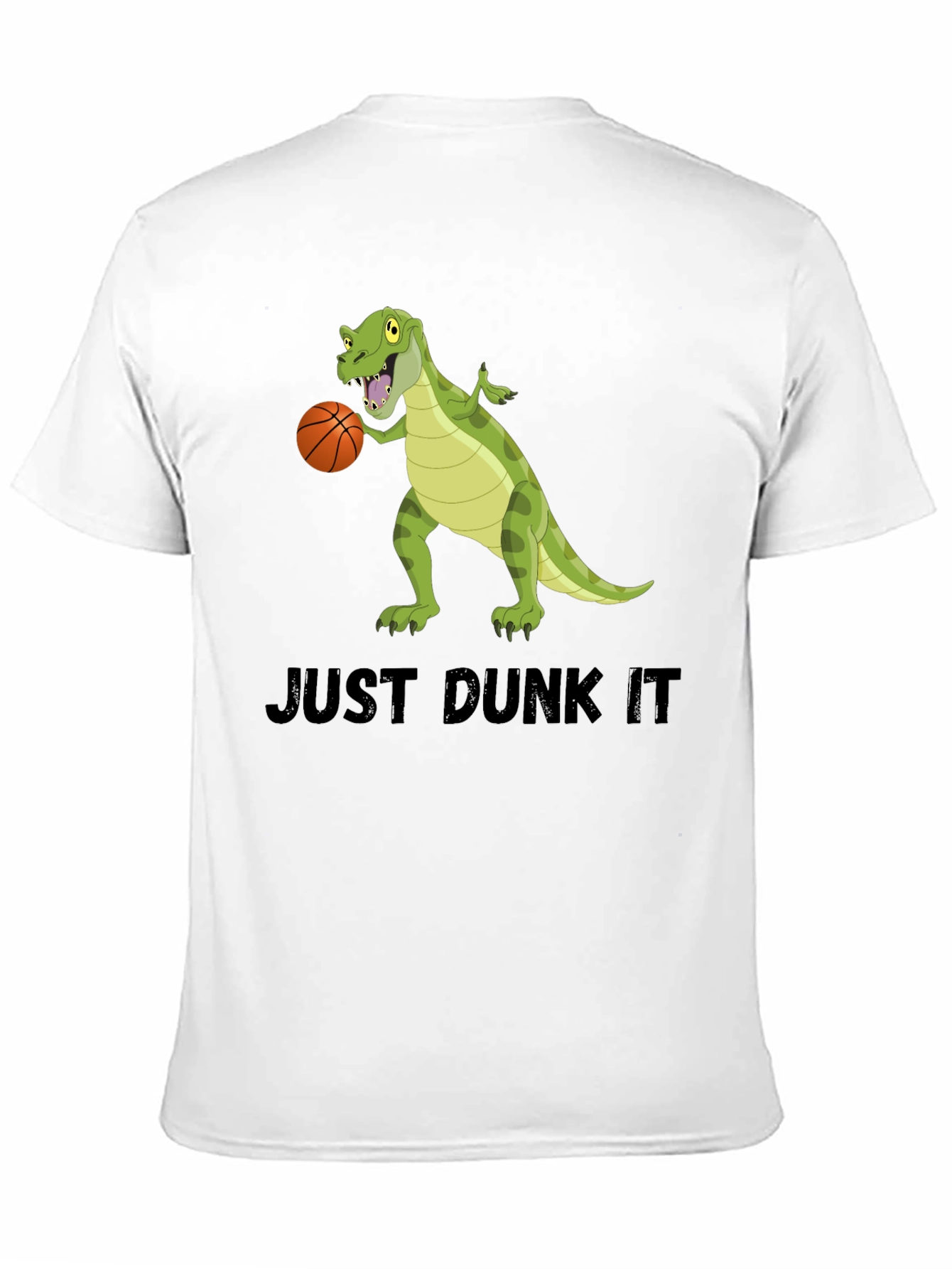 Dino Dunk T-Shirt: Just Dunk It!