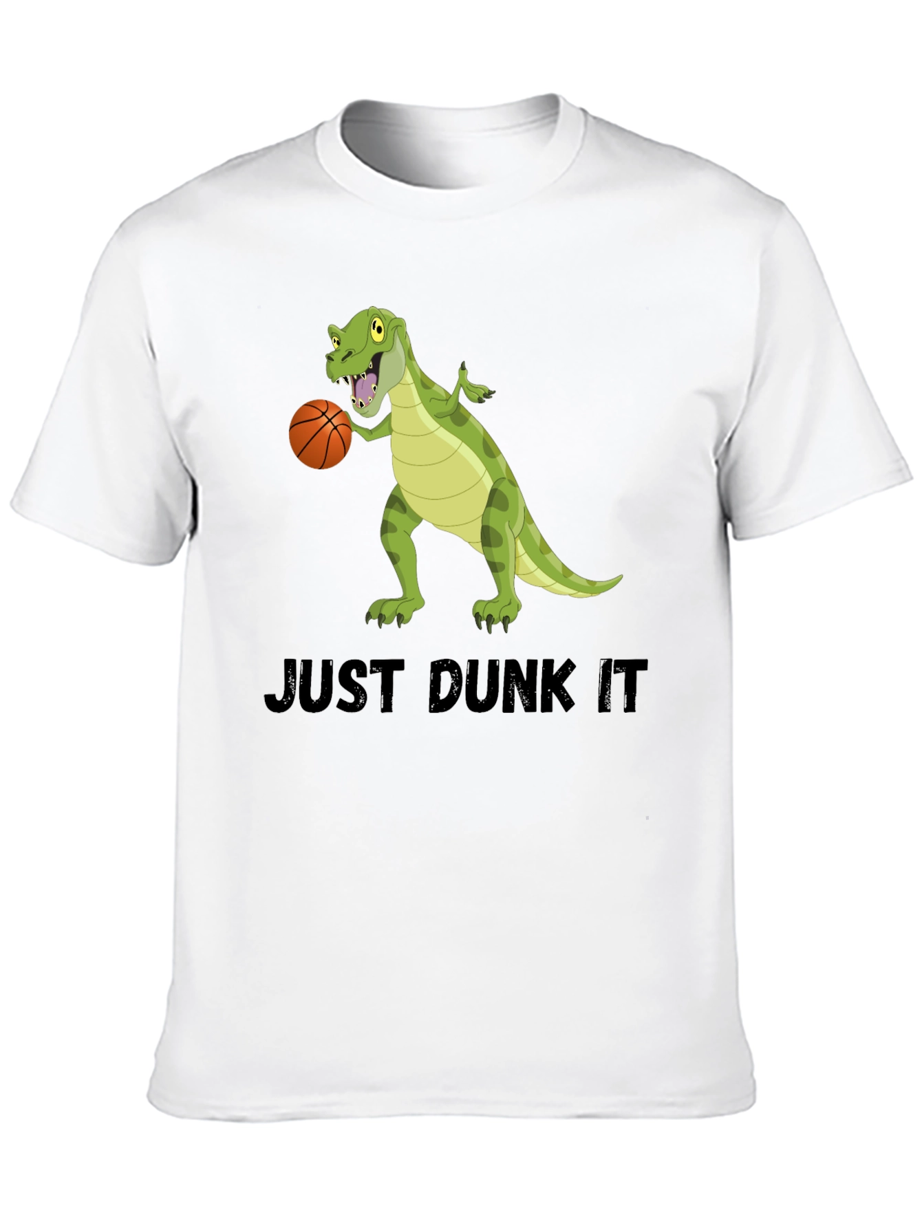 Dino Dunk T-Shirt: Just Dunk It!