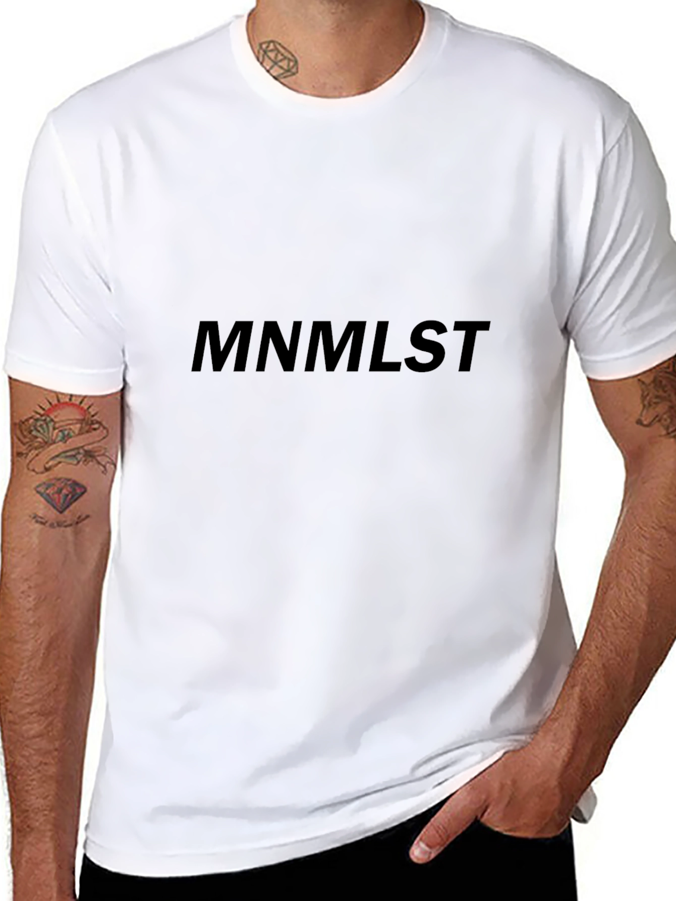 Minimalist MNMLST Black T-Shirt