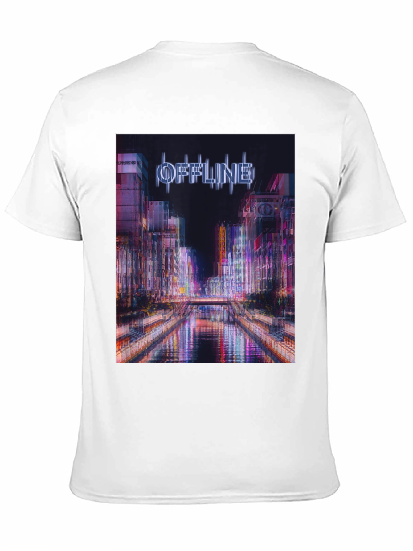 Offline Cityscape Graphic T-Shirt