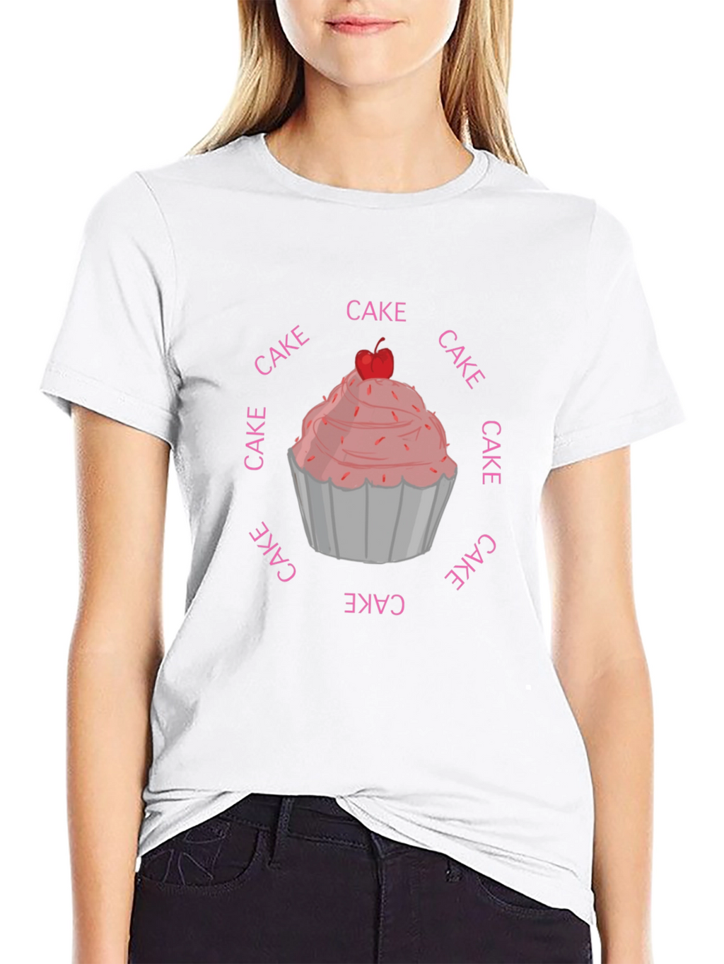 Cupcake Cake T-Shirt - Sweet Treat Design!