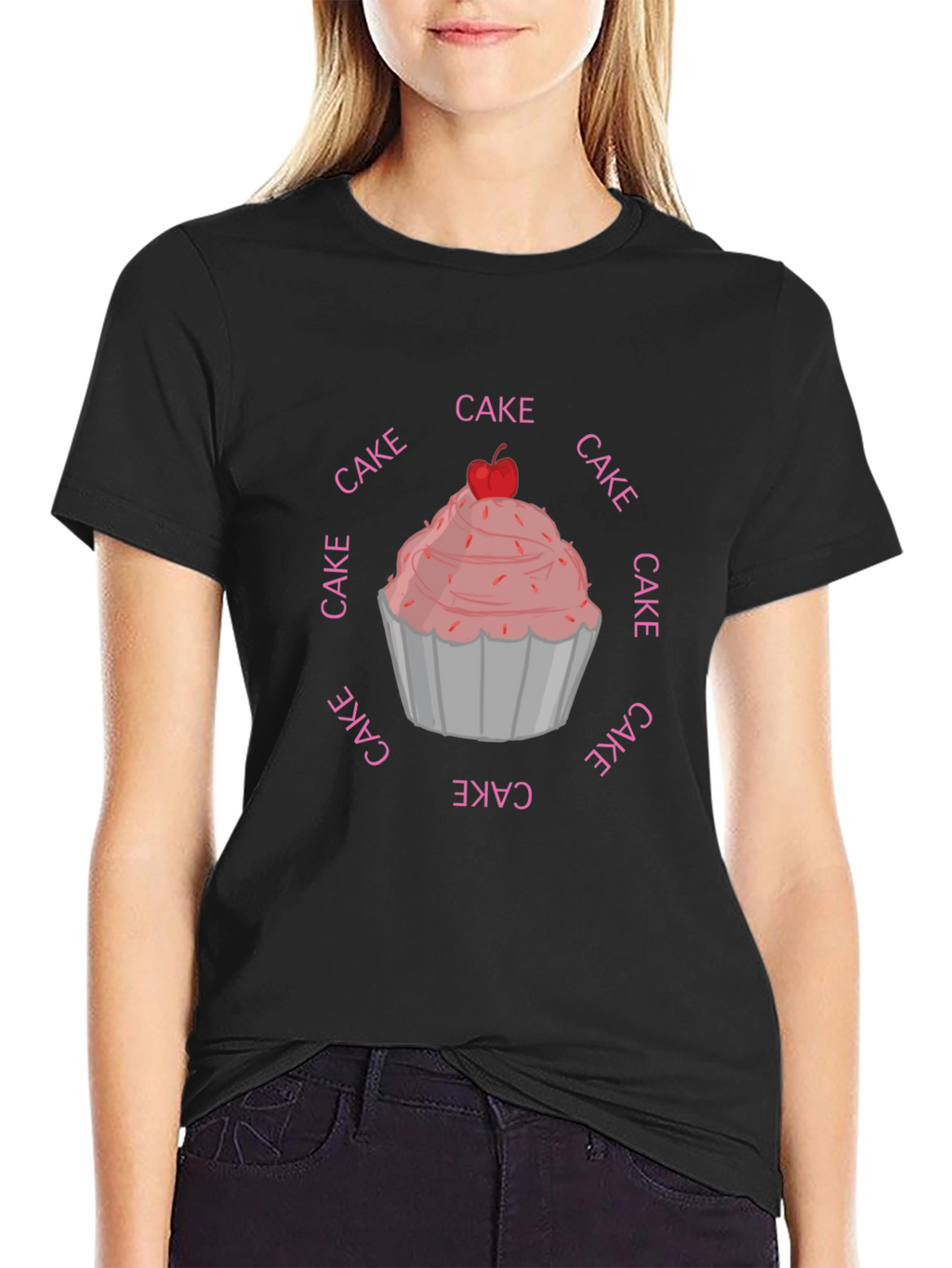 Cupcake Cake T-Shirt - Sweet Treat Design!