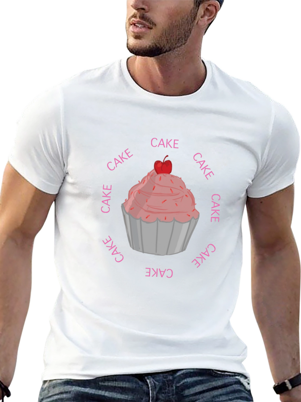Cupcake Cake T-Shirt - Sweet Treat Design!