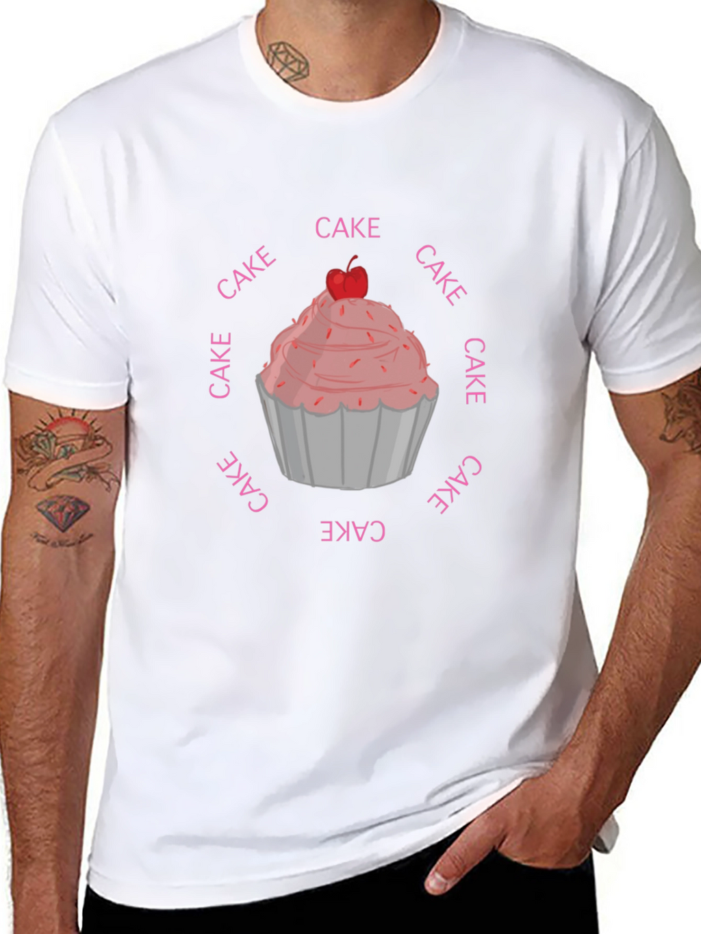 Cupcake Cake T-Shirt - Sweet Treat Design!