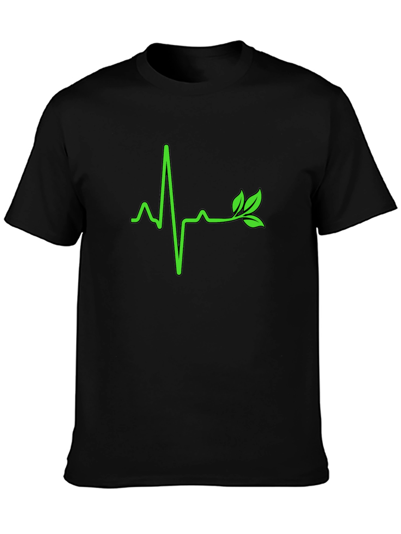 Natures Vital Signs Black T-Shirt