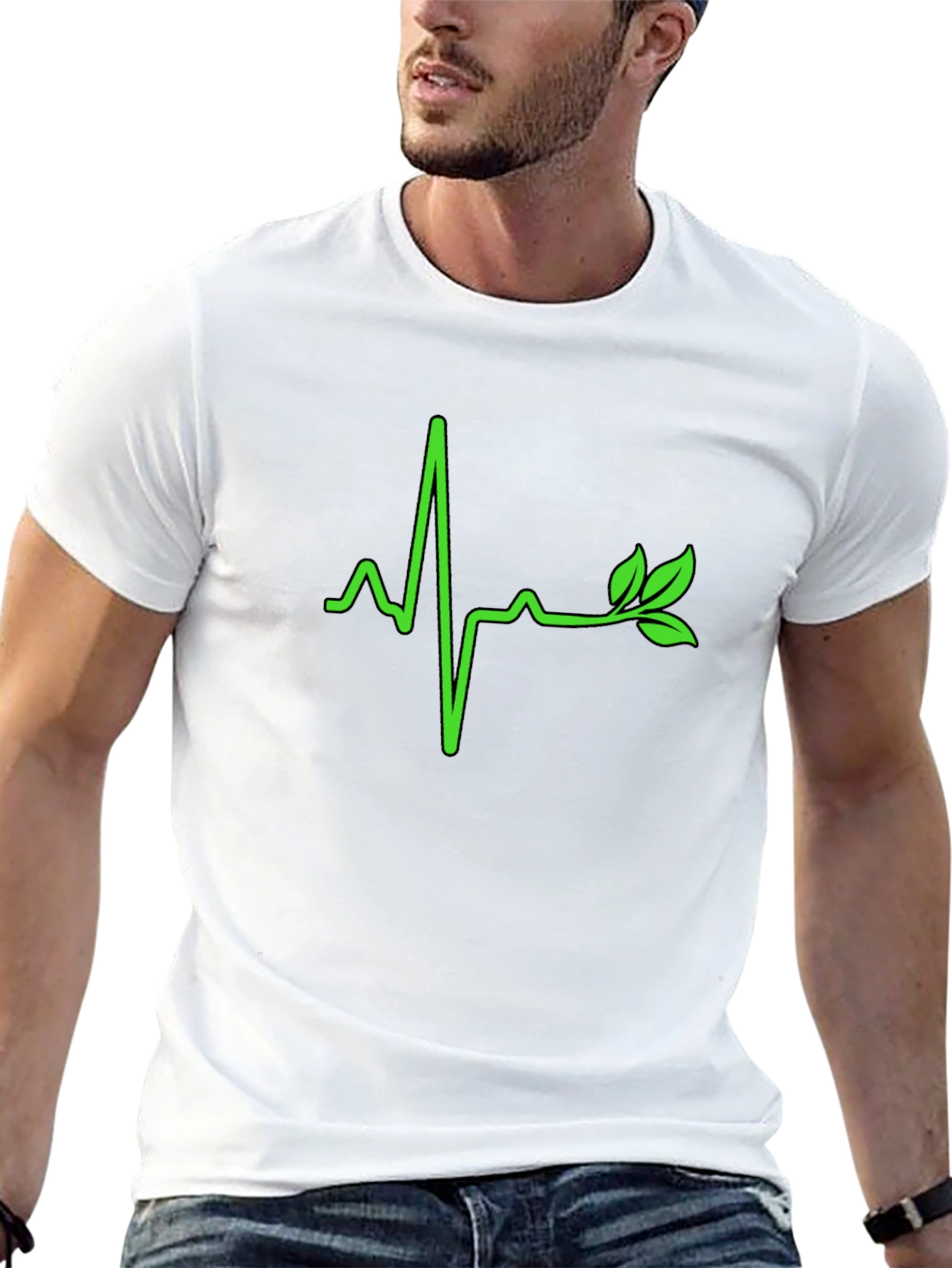 Natures Vital Signs Black T-Shirt