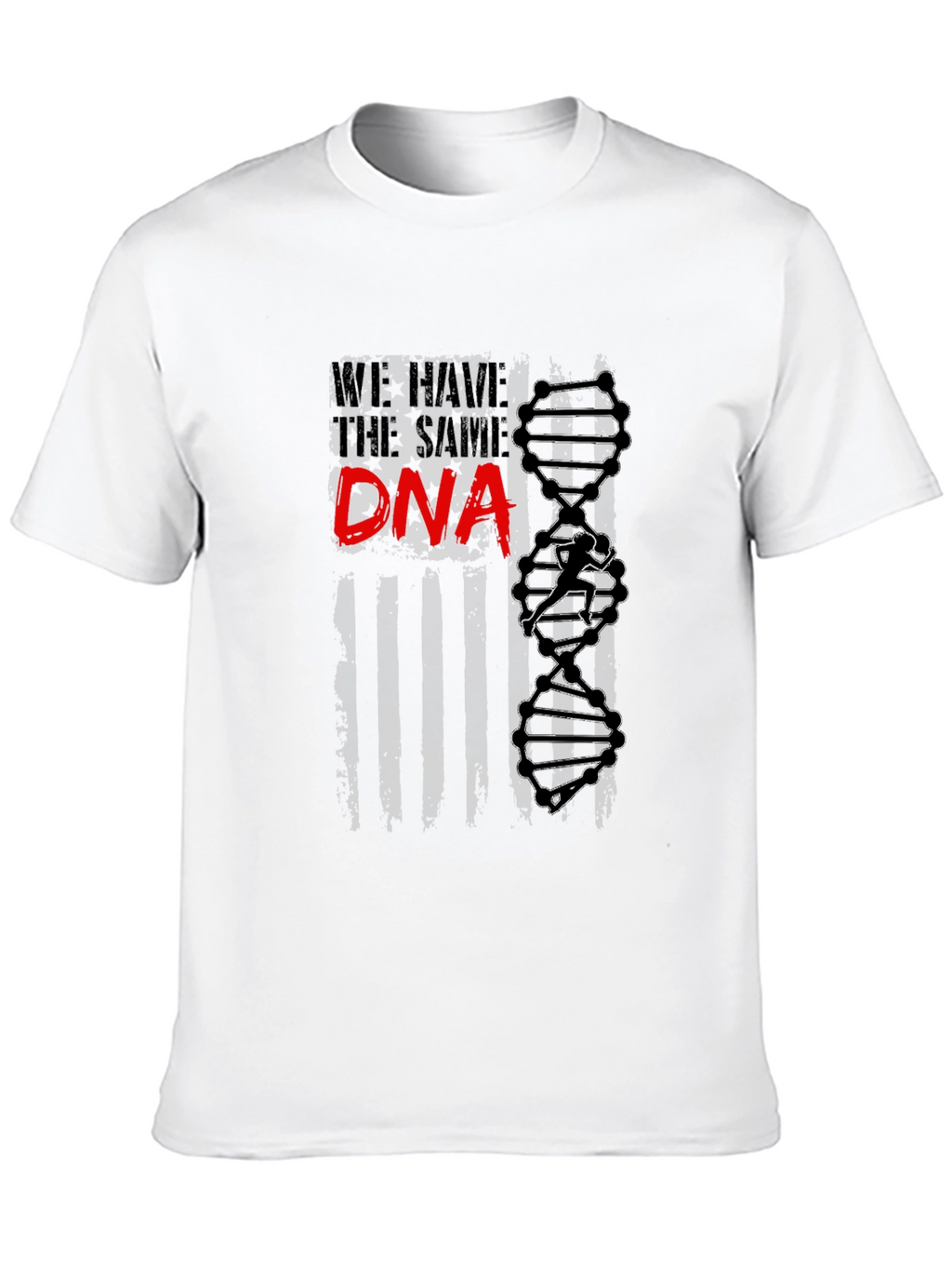Same DNA Graphic Tee - Black Cotton Blend