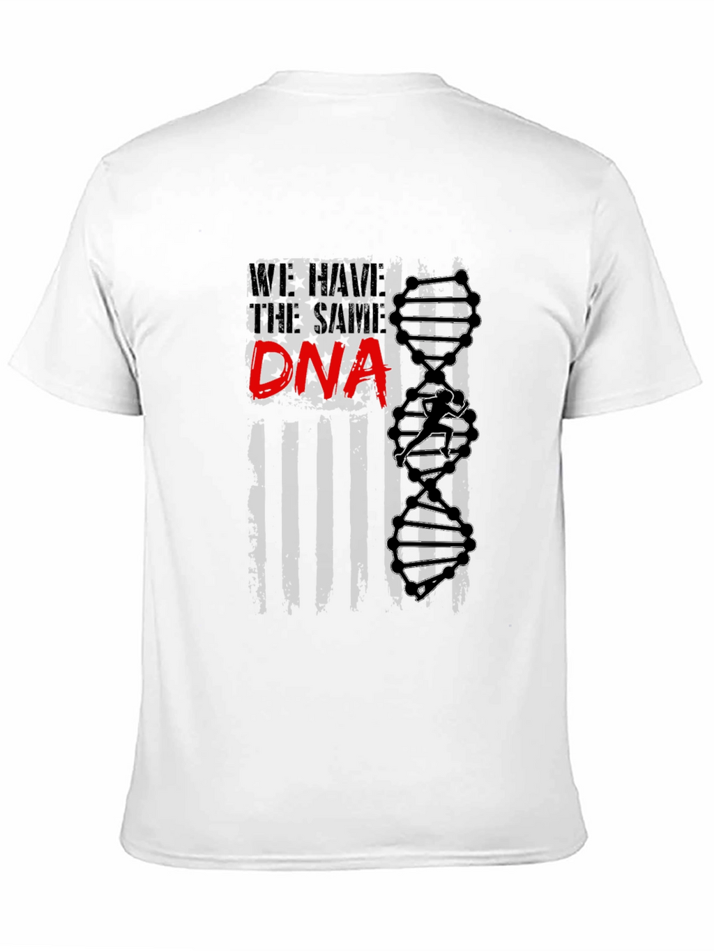 Same DNA Graphic Tee - Black Cotton Blend
