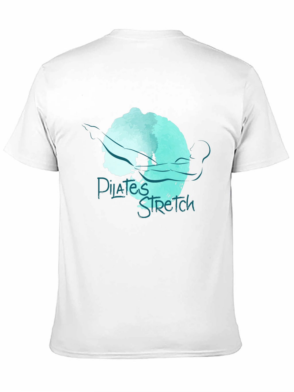 Pilates Stretch Graphic Tee - Workout Comfort