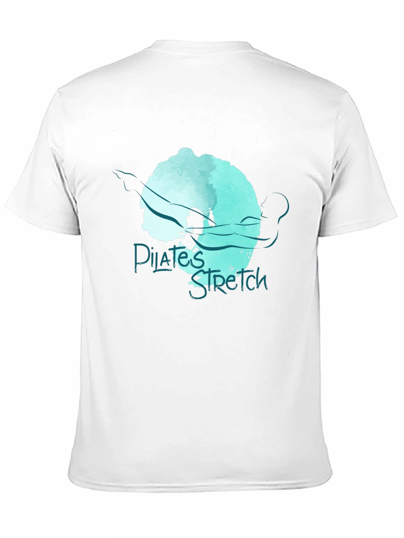Pilates Stretch Graphic Tee - Workout Comfort