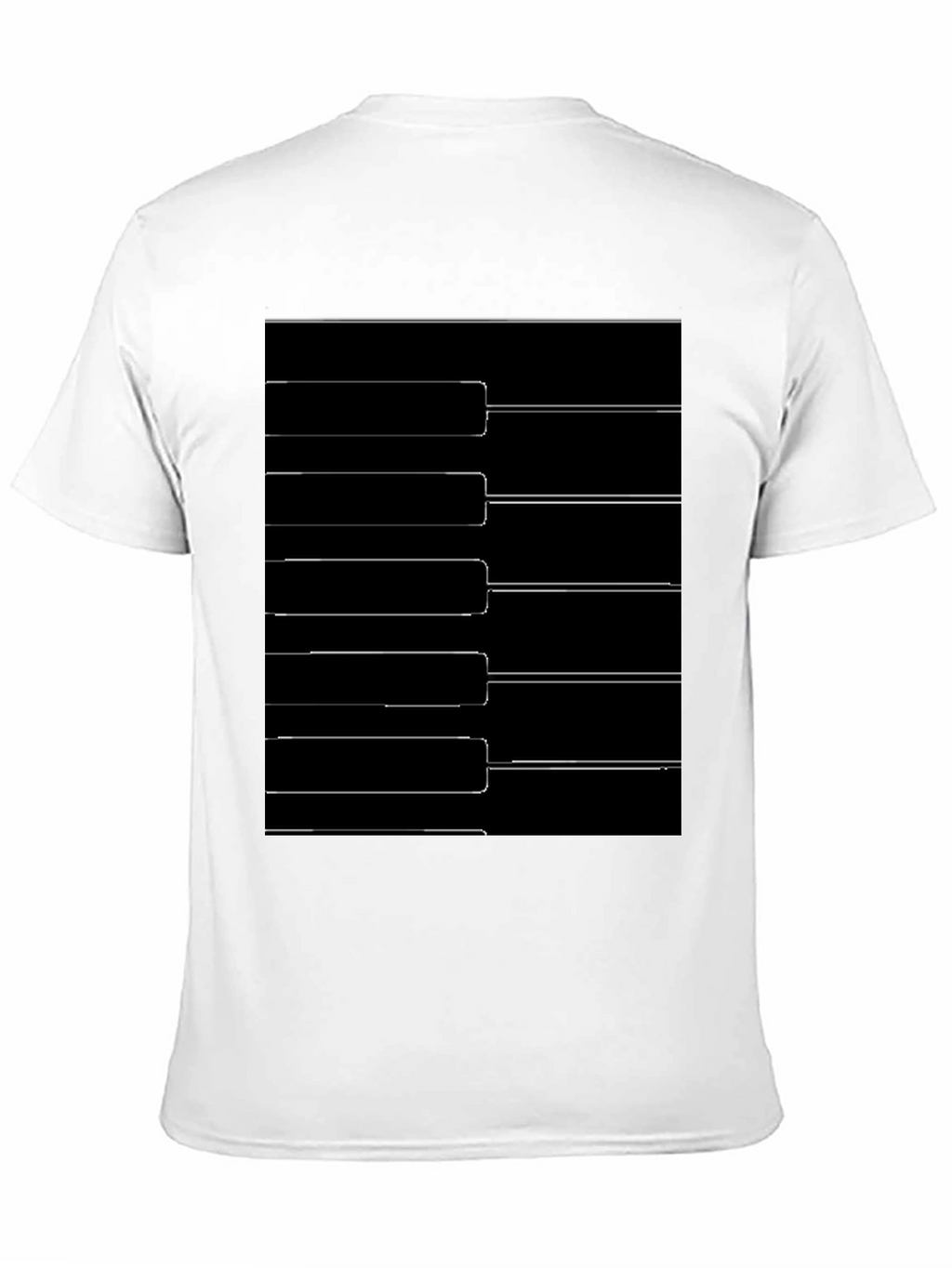 Piano Keys T-Shirt - Music Lover Tee