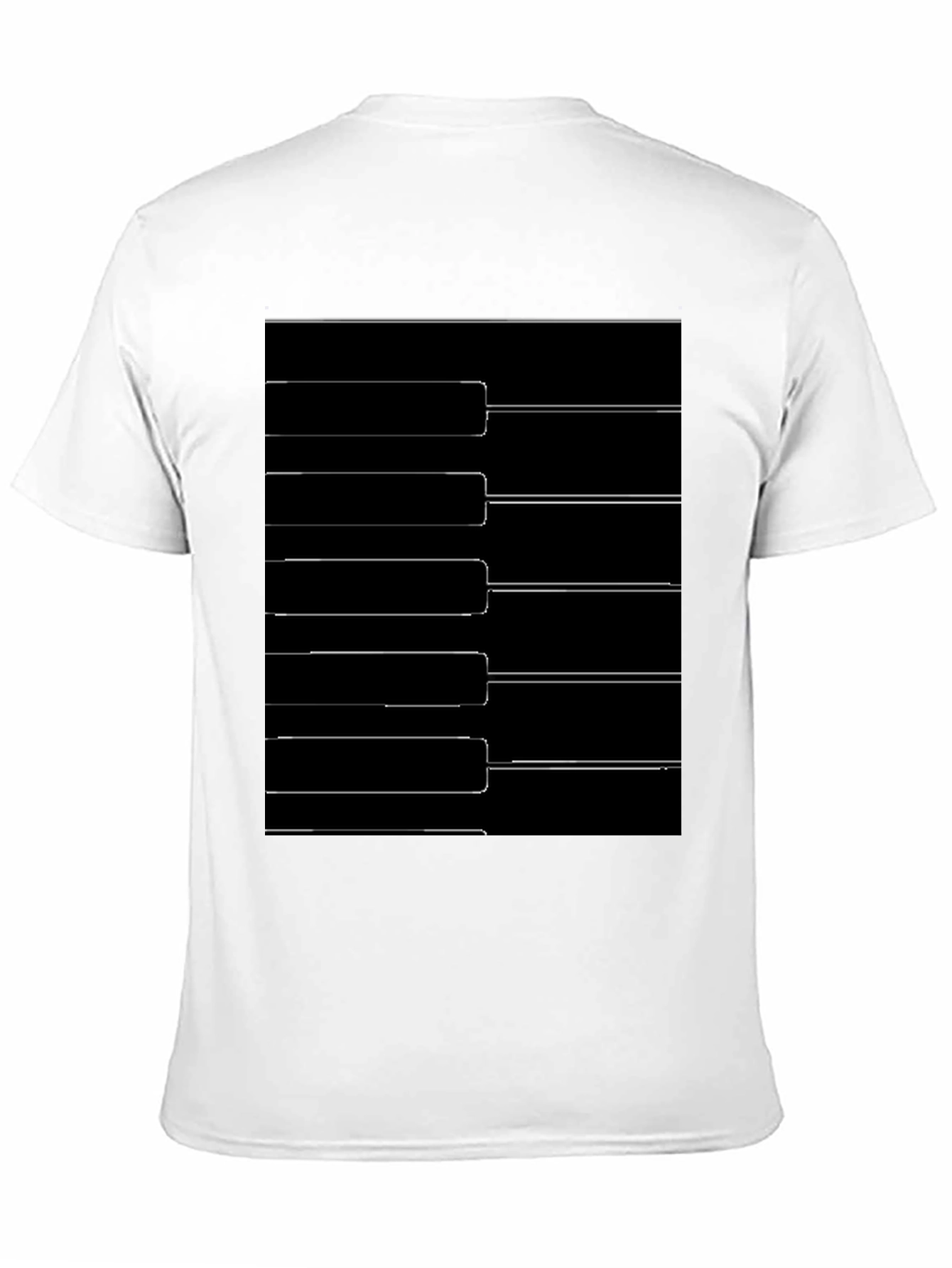 Piano Keys T-Shirt - Music Lover Tee