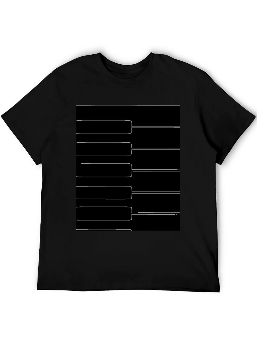 Piano Keys T-Shirt - Music Lover Tee