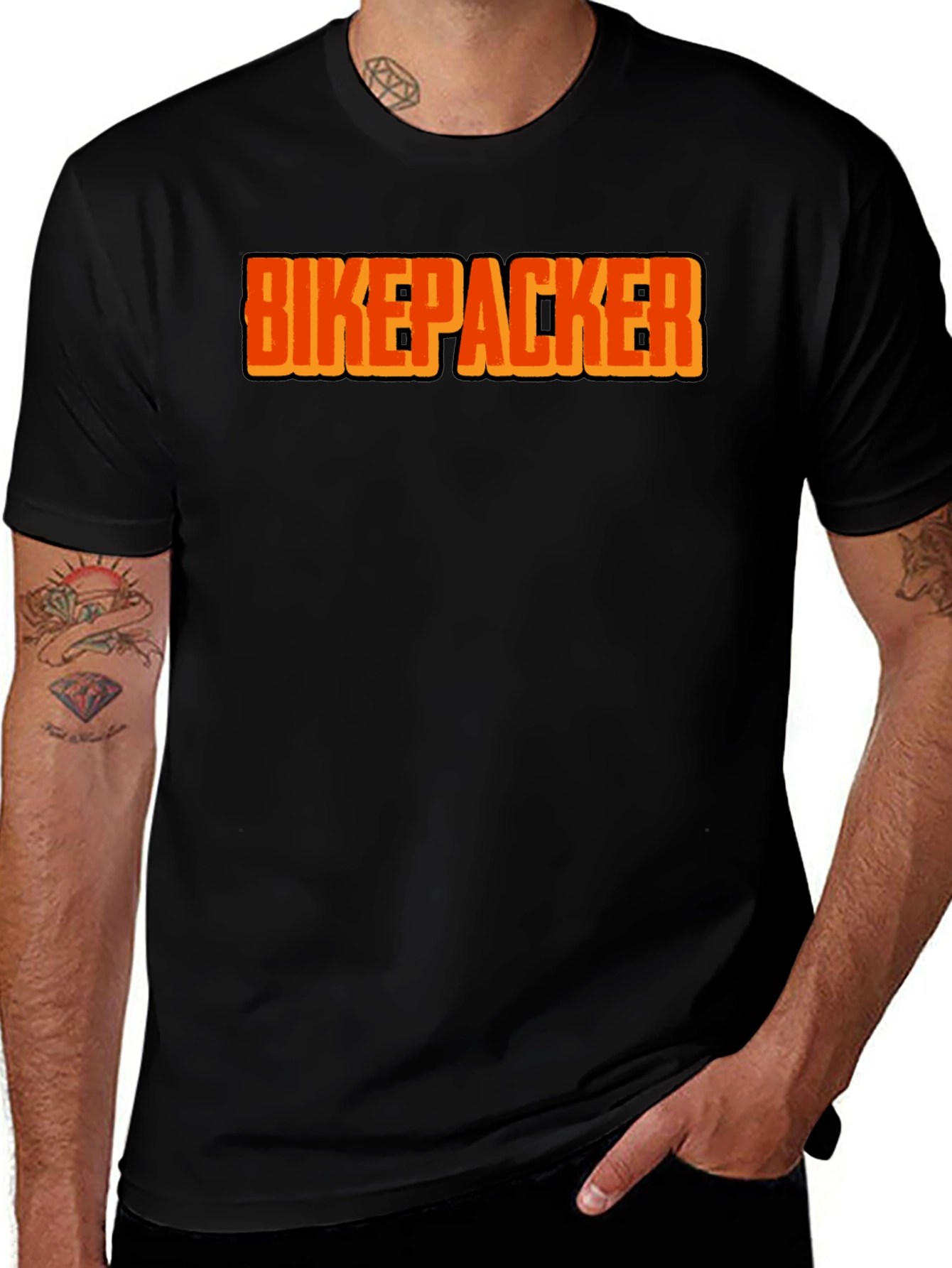 BIKEPACKER Graphic T-Shirt - Stylish Outdoor Adventure Apparel