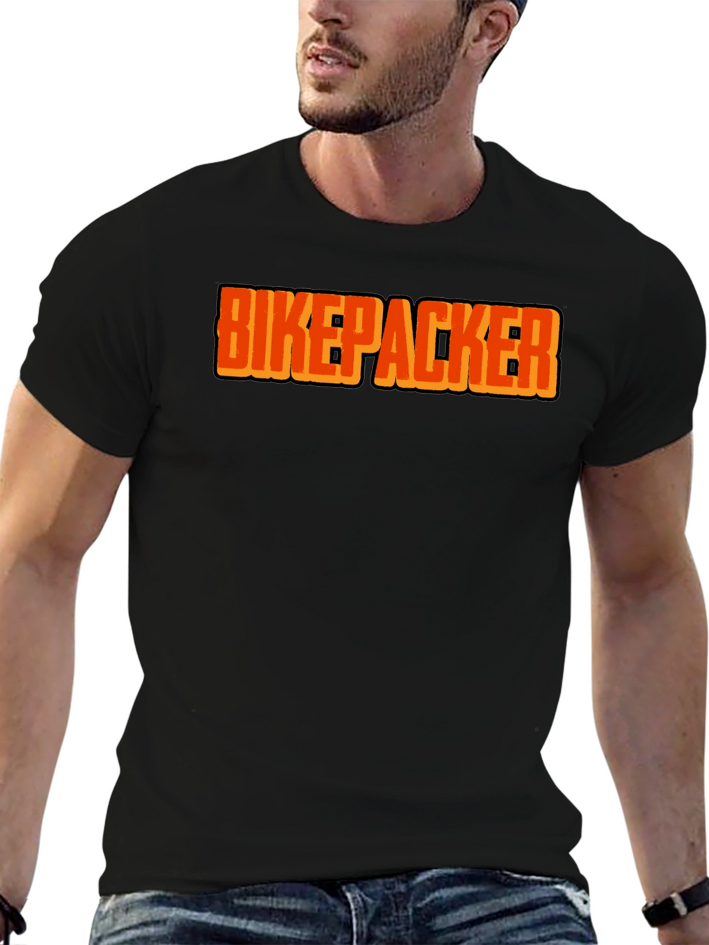 BIKEPACKER Graphic T-Shirt - Stylish Outdoor Adventure Apparel
