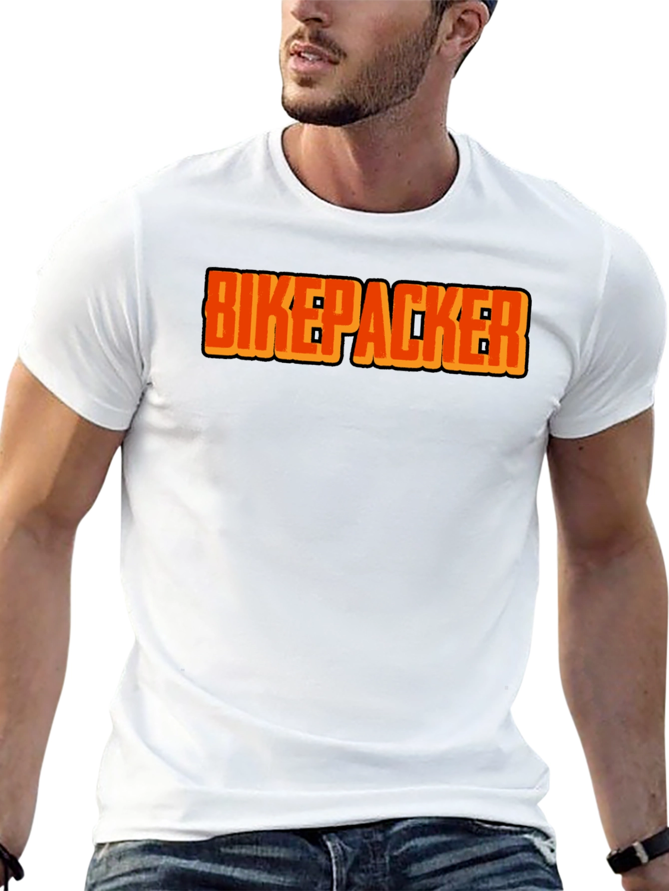 BIKEPACKER Graphic T-Shirt - Stylish Outdoor Adventure Apparel