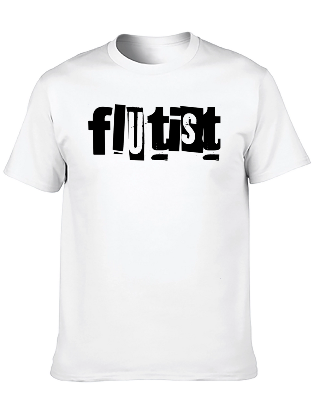 Flutist Graphic Tee - Music Lover T-Shirt
