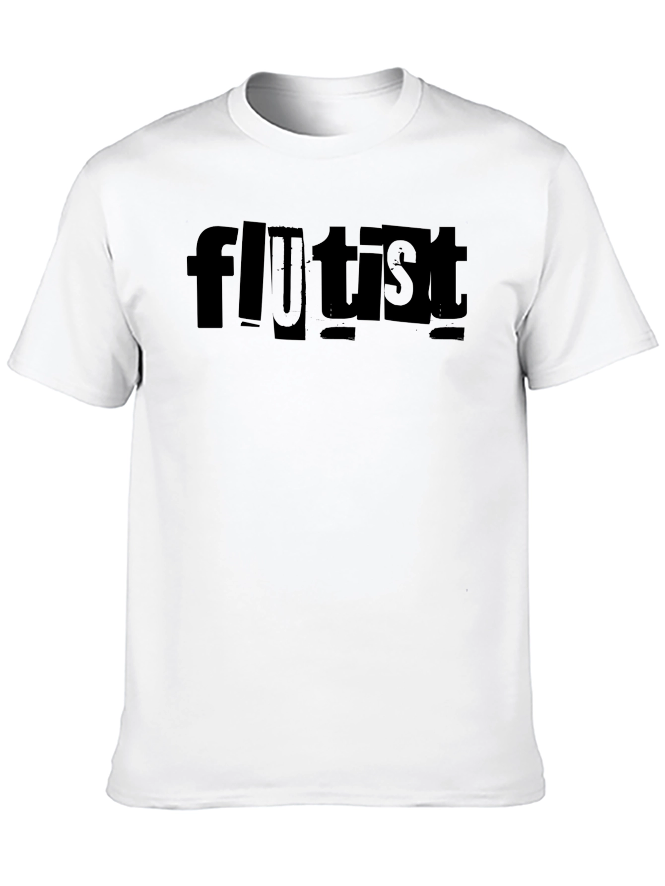 Flutist Graphic Tee - Music Lover T-Shirt