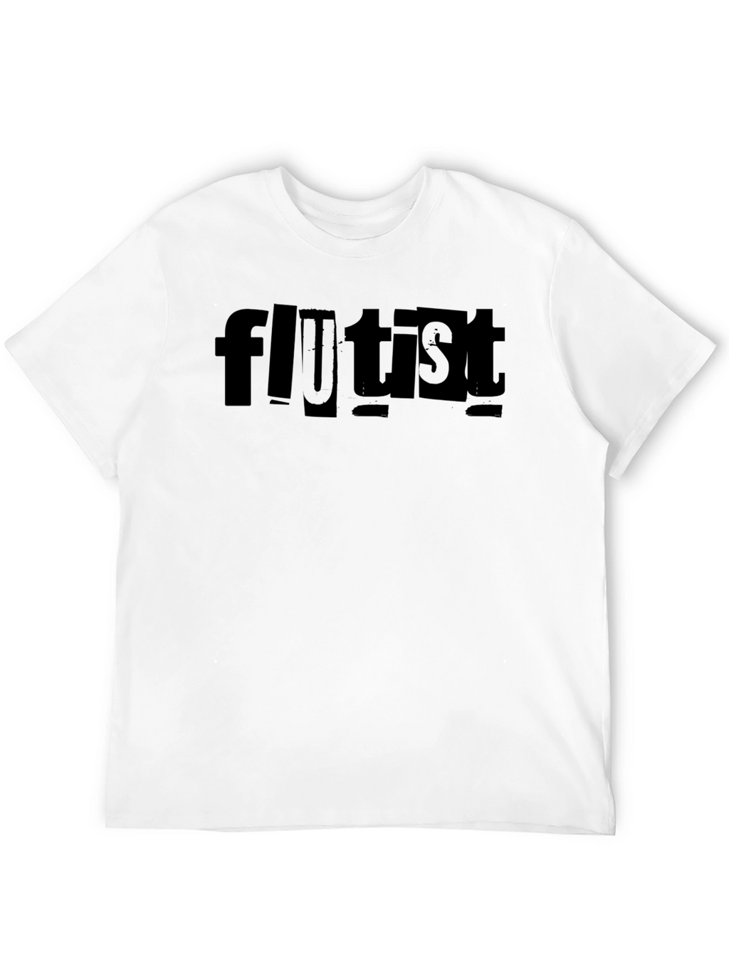 Flutist Graphic Tee - Music Lover T-Shirt