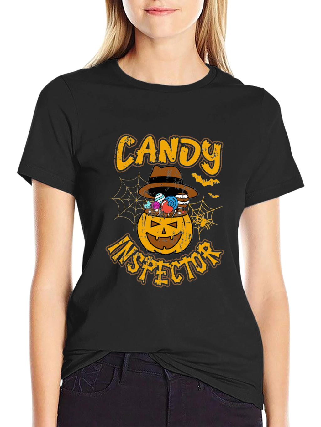Candy Inspector Halloween T-Shirt