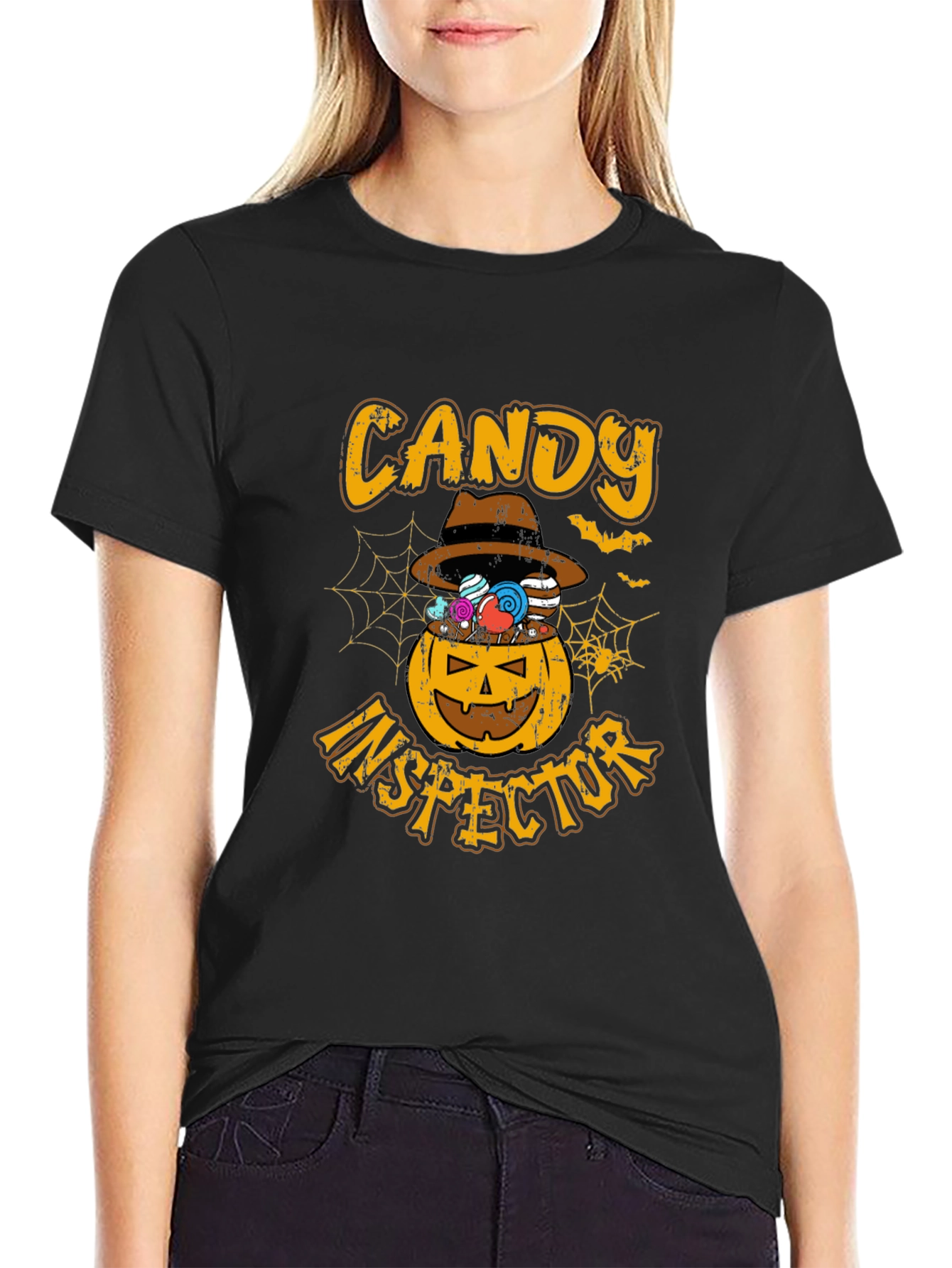 Candy Inspector Halloween T-Shirt