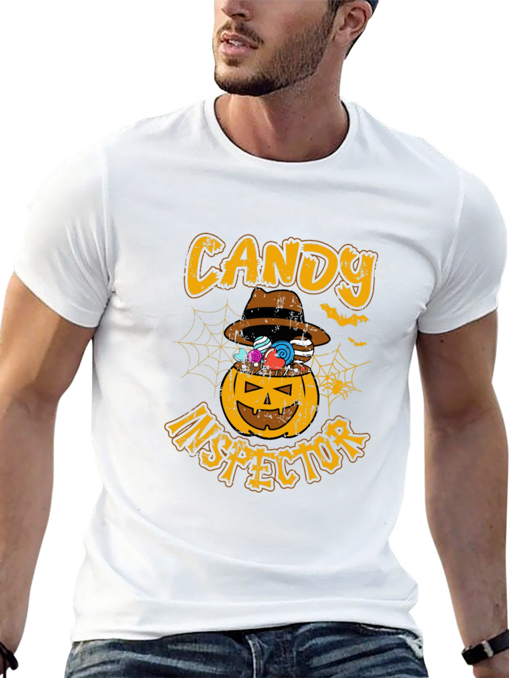 Candy Inspector Halloween T-Shirt