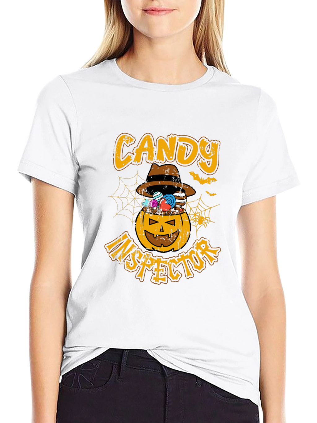 Candy Inspector Halloween T-Shirt