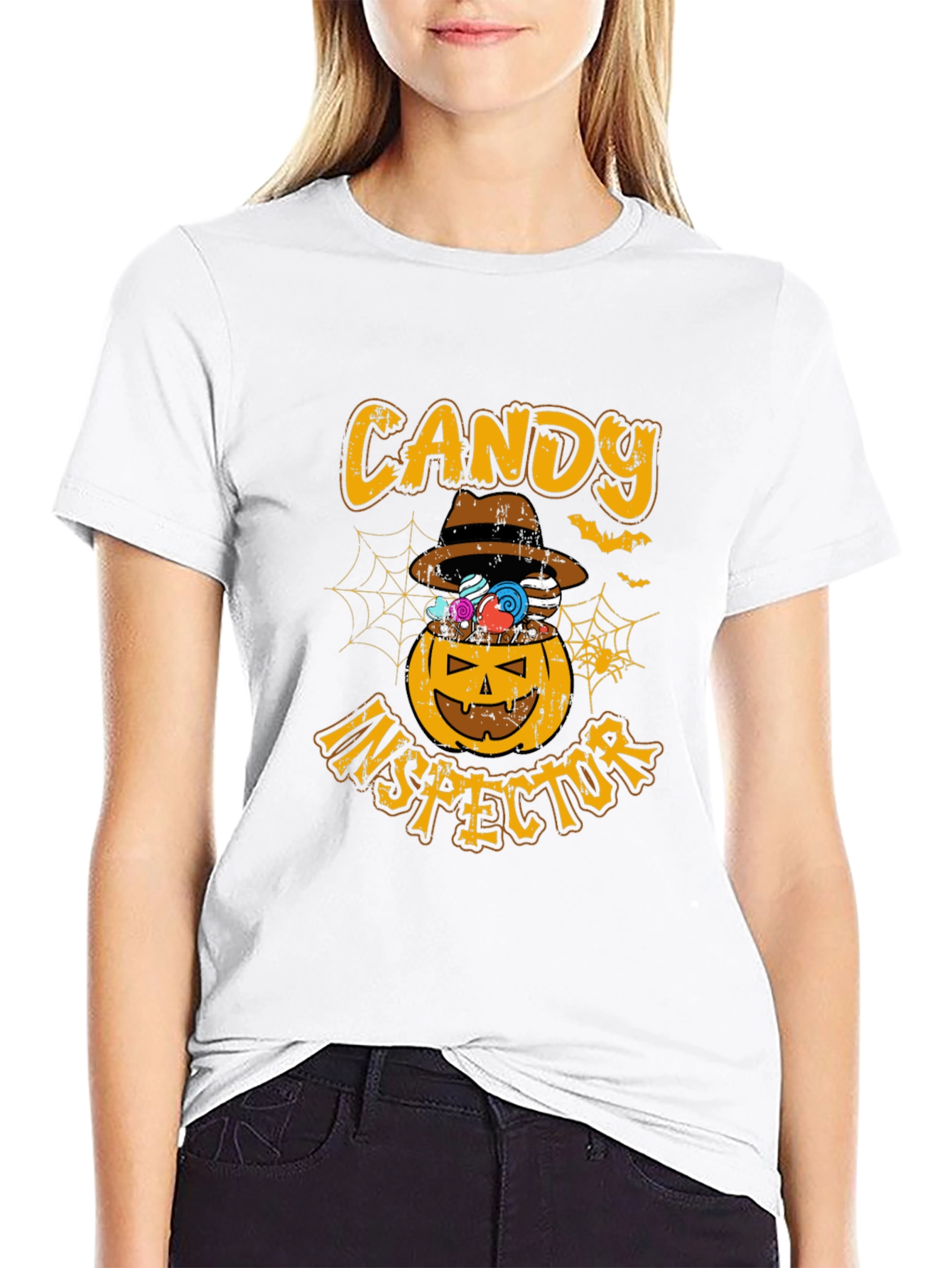 Candy Inspector Halloween T-Shirt