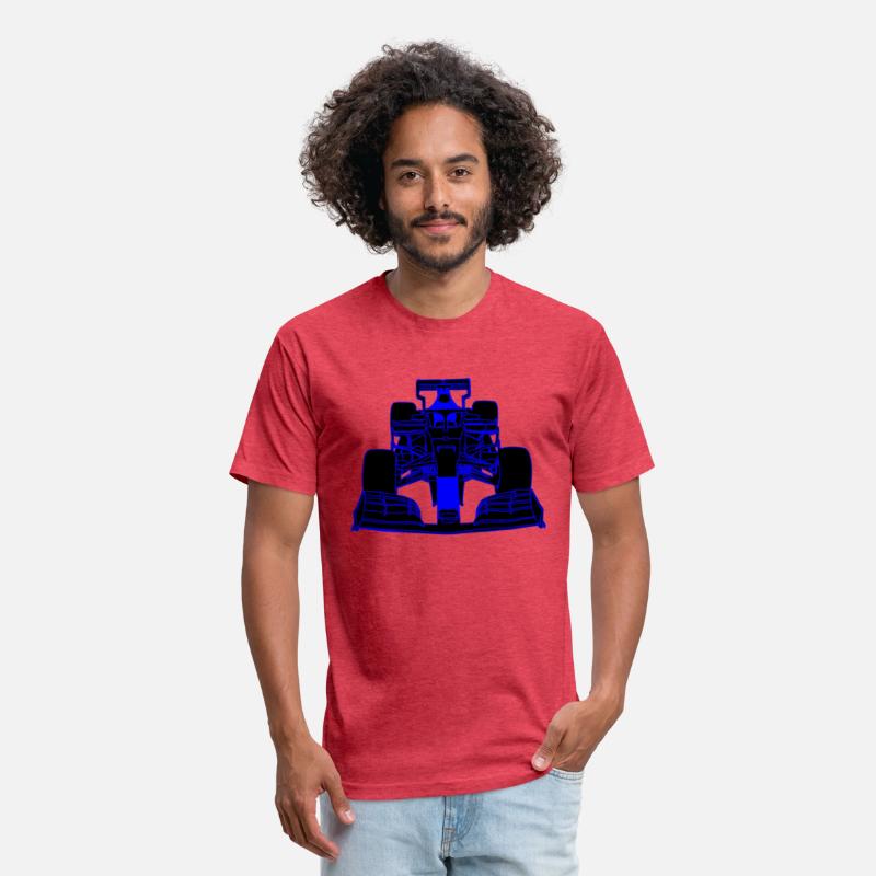 Race car blue