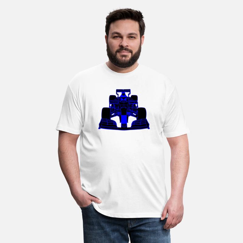 Race car blue