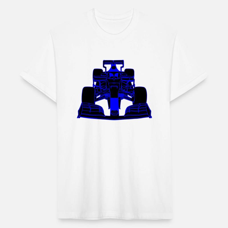 Race car blue