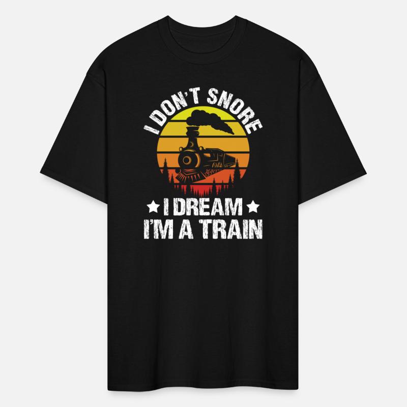 Railroad Loud Snore Humor Snoring Dad Mom