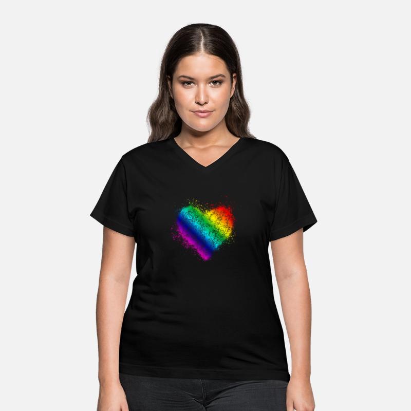 Rainbow Heart Vintage <3