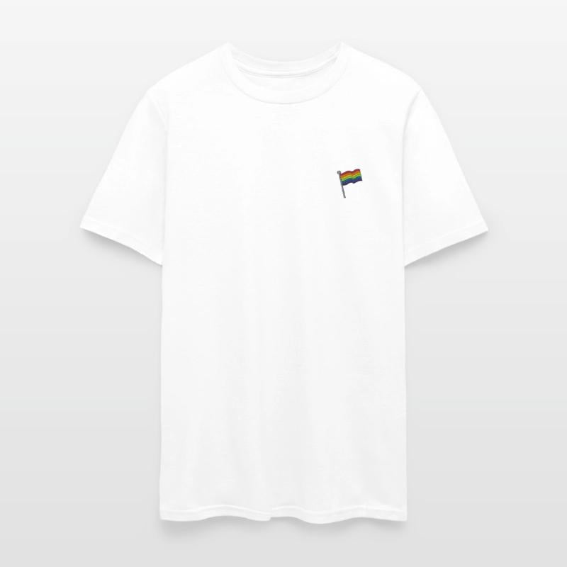 Rainbowflag embroidered