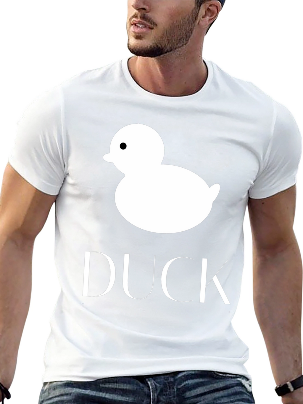 Duck Graphic T-Shirt - Unisex Cotton Tee