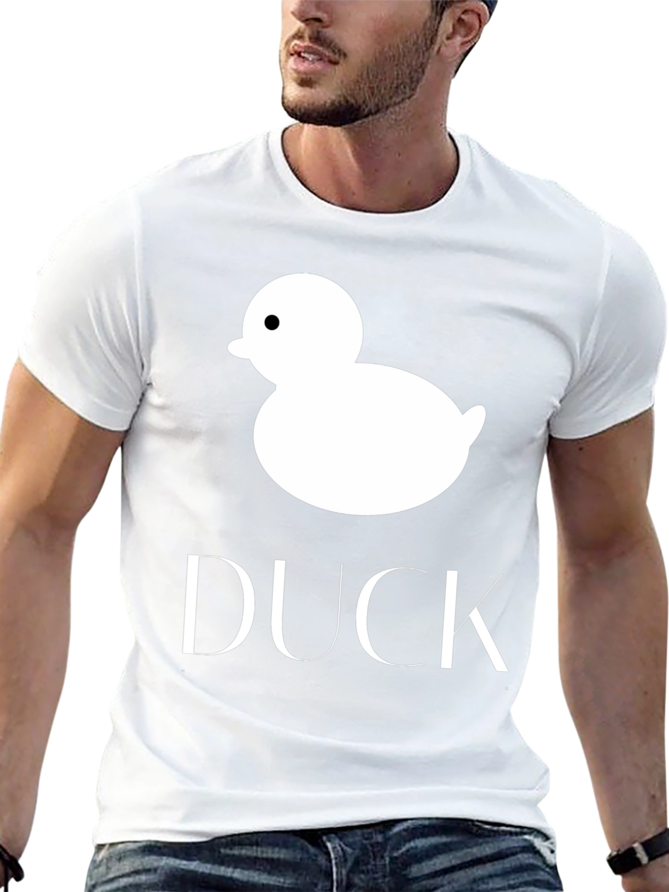 Duck Graphic T-Shirt - Unisex Cotton Tee