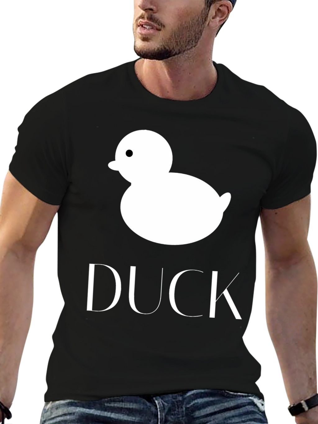 Duck Graphic T-Shirt - Unisex Cotton Tee
