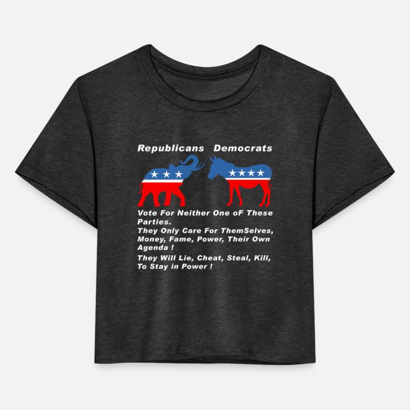 Republicans Democrats Vote For Neither One W