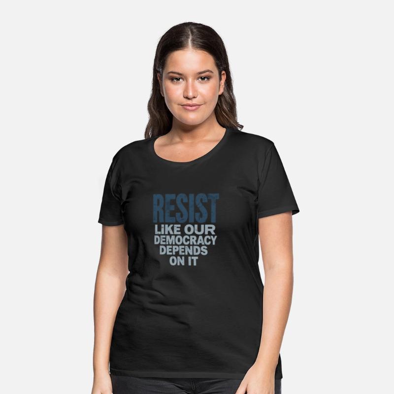 Resist Like Our Democracy Depends On It Design