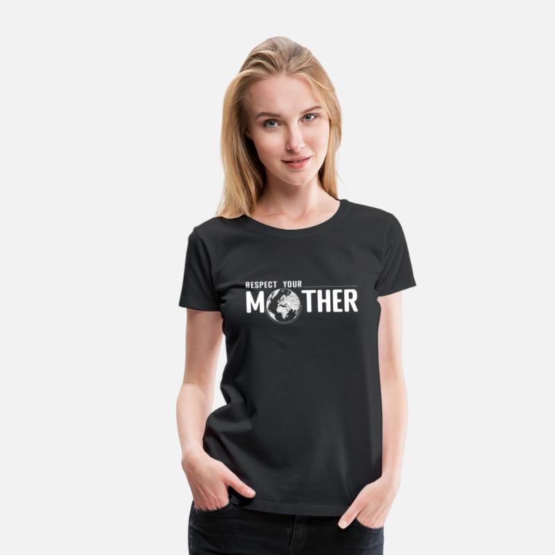 Respect Mother Save Nature Oceans Day Earth Day